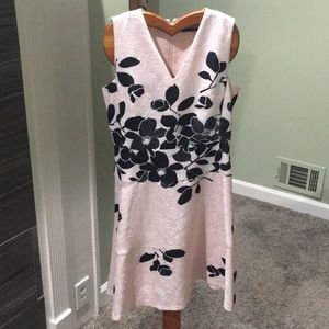 Pink And Black Dress